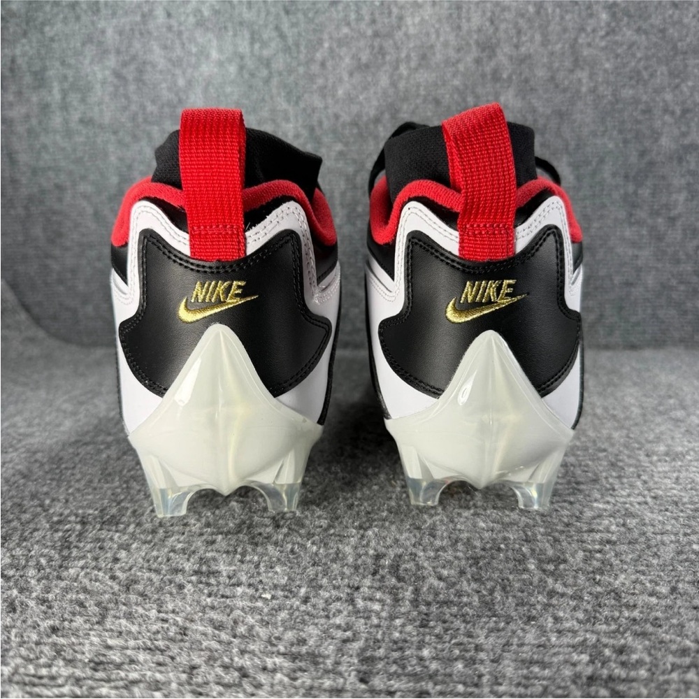 Nike Diamond Turf 93 TD '49ers' White Black Red HF5298-100 Men's Size 7 Cleats - Picture 3 of 5